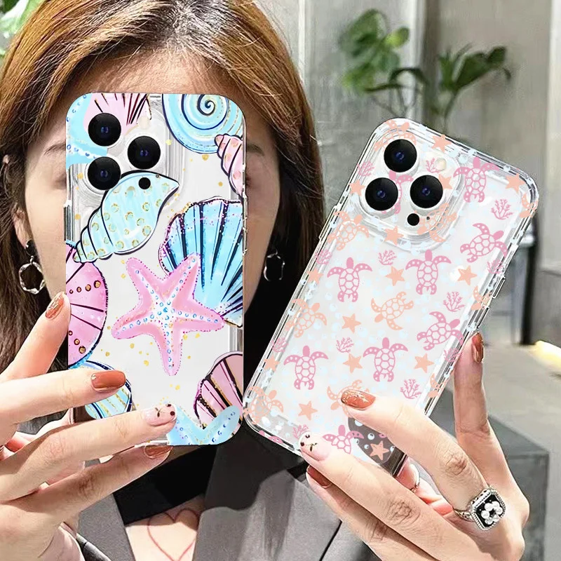 Мягкий прозрачный чехол для телефона Samsung Galaxy A15 A35 A55 A53 A54 A33 A34 A14 5G S24 S23 Plus S22 S21 Ultra FE