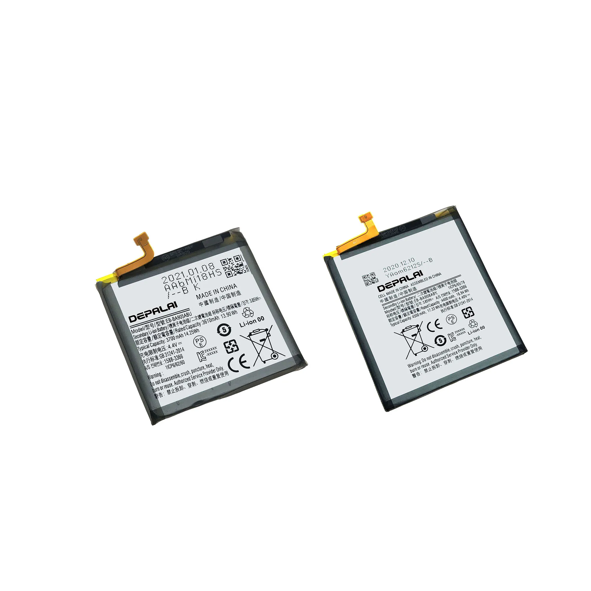 EB-BA905ABU Аккумулятор для Samsung Galaxy A80 A90 A905F A8050 A805F Аккумуляторы 5G A908 EB-BA908ABY Запасные