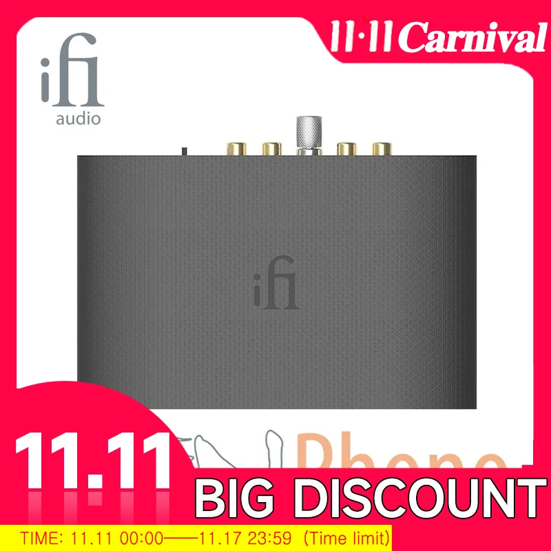 

Флагманский виниловый предусилитель iFi ZEN Air Phono, сбалансированный контур, аудиоусилитель Hifi Fever, профессиональное аудиооборудование