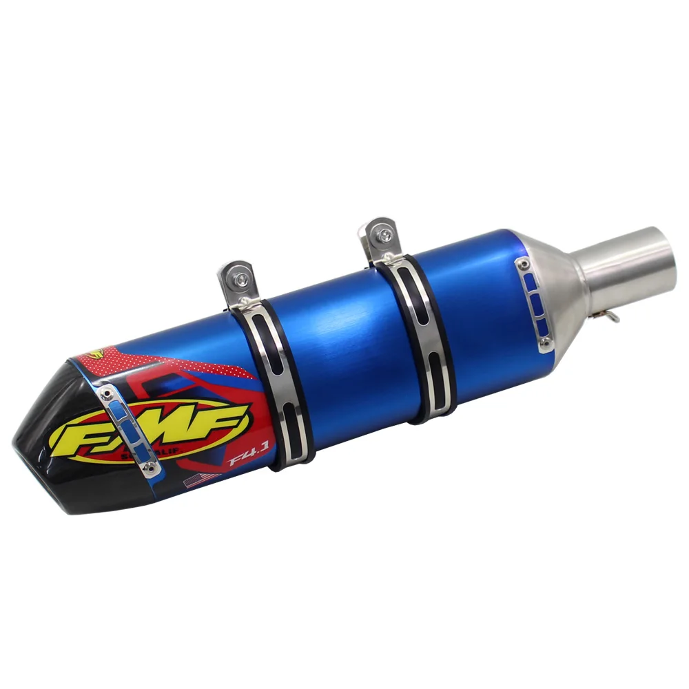 Фото Выхлопная труба FMF Slip-on, вход 50 мм, для мотоциклов KTM EXC EXC-F SX-F 250 350 450 500 EXCF SXF Husqvarna FE 501, глушитель 4T №1