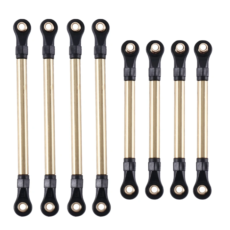

8Pcs Brass Suspension Link Set Chassis Link Rod 9749 For Traxxas TRX4M 1/18 RC Crawler Car Upgrade Parts Accessories