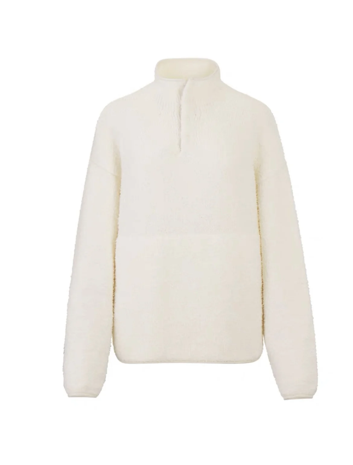 

SKIMS Kardashian hoodie Fluffy POLO pullover hoodie COZY