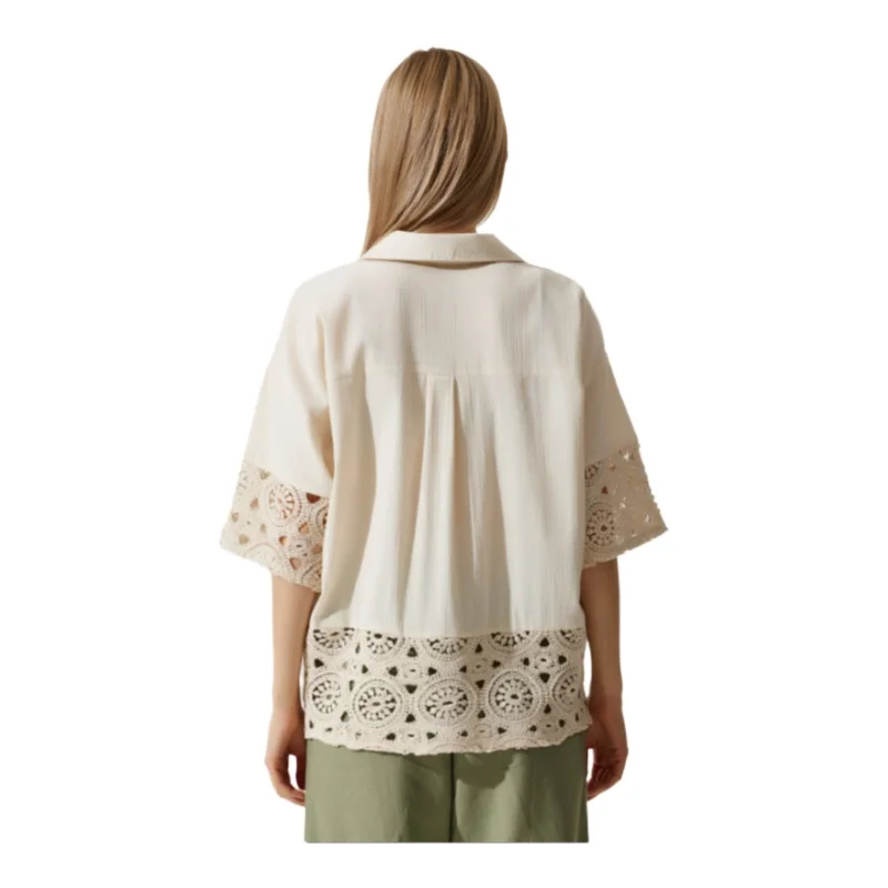 TYZA Женская рубашка Рубашки и блузки Блузки Футболки Y2K Топы с графикой T