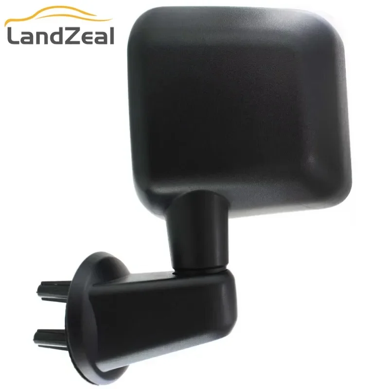 Зеркало заднего вида с черной текстурой 7291-1-11-E ручное стекло электрическое