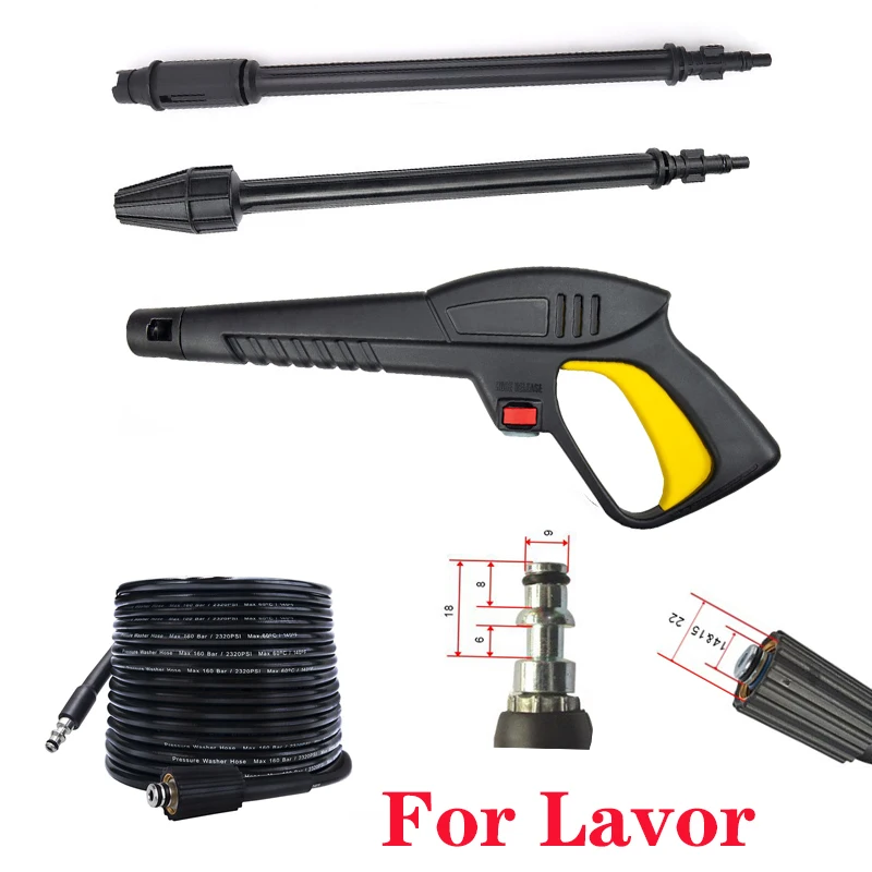 Genuine Jet Water Gun Car Wash Spray Gun Lance Nozzle Weapon