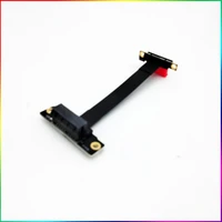 pcie x1 riser cable dual 90 degree right angle pcie 3 0 x1 to x1 extension cable