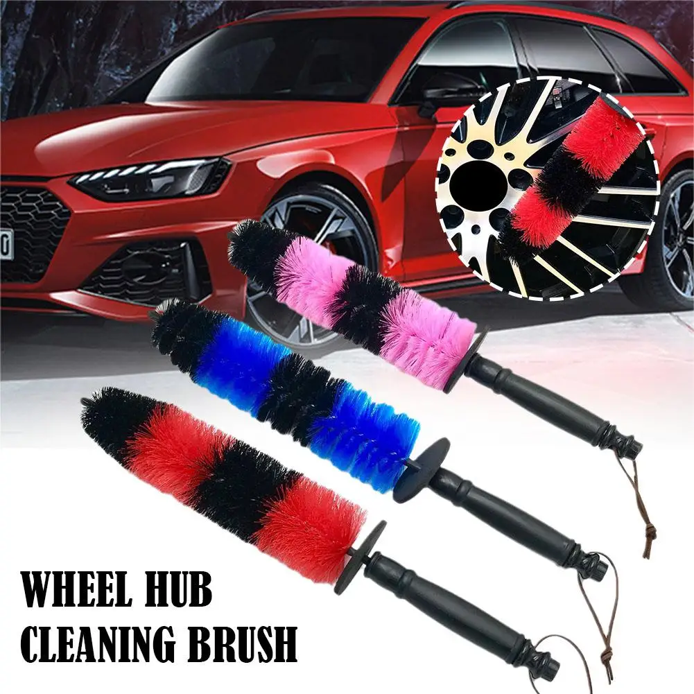 

Car Wheel Cleaning Brush Universal Truck Motor Tire Brushes Multifunctional Extended Washing Tools Handle Detailing Bru G3f4
