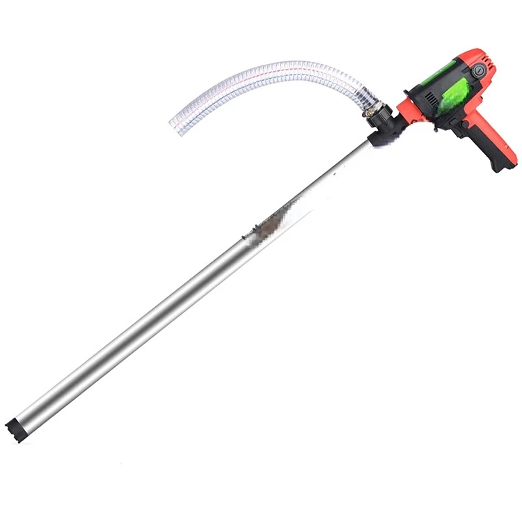 

880W Iron/Aluminum Alloy/Stainless Steel Tube Liquid Transfer Oil Siphon Pump 5 Gears Adjustable Speed Electric Oil Suction Pump