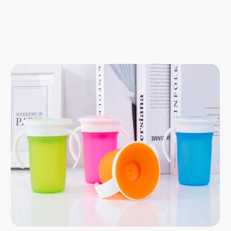 

Baby Cups Can Be Turned Magic Cup Baby Learning Drinking Cup Leakproof Child Water Cup Bottle Learning Cup Baby Cup