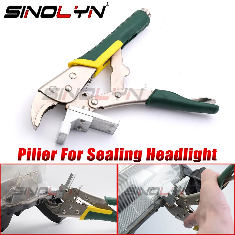 

Sinolyn Sealing Headlight Cover Pliers Headlight Tool For Xenon LED Halogen Headlights Motorcycle Car Accessories Retrofit DIY