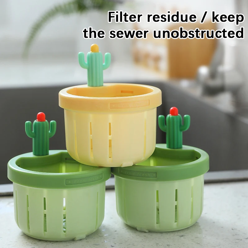 2 шт. фильтр кактус пресс в один клик без поддержания грязных рук кухонная