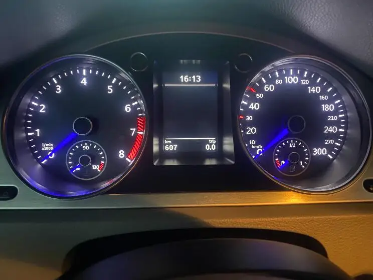 Для Golf 6 GTI R20 3D инструмент синяя игла 300 KM бумага PQ46