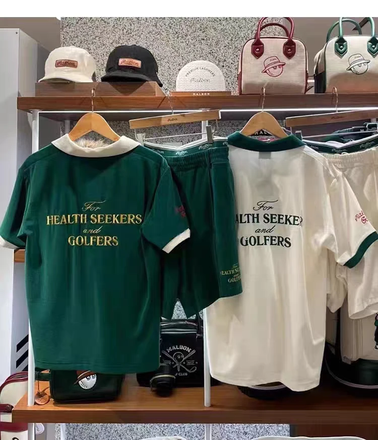 

Новинка 2023, мужская рубашка-поло для гольфа, универсальная Удобная футболка с коротким рукавом для весны и лета