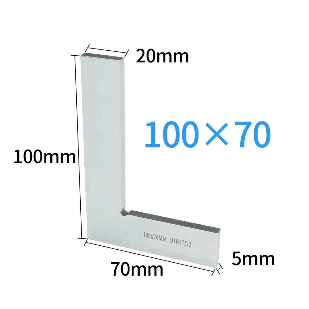 

90-градусный плоский край, квадратный плотник, квадратный угол, L-образная плотницкая линейка, маркировочный калибр, плотничьи измерительные инструменты