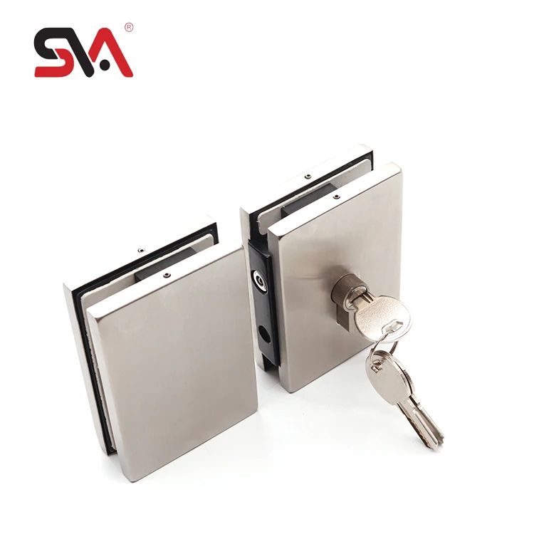

Newly Available Non Perforating Stainless Steel 304 Key Latch Glass Door Lock