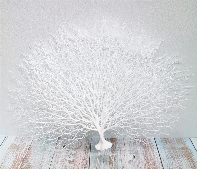 

Искусственные растения павлин коралловый пластик