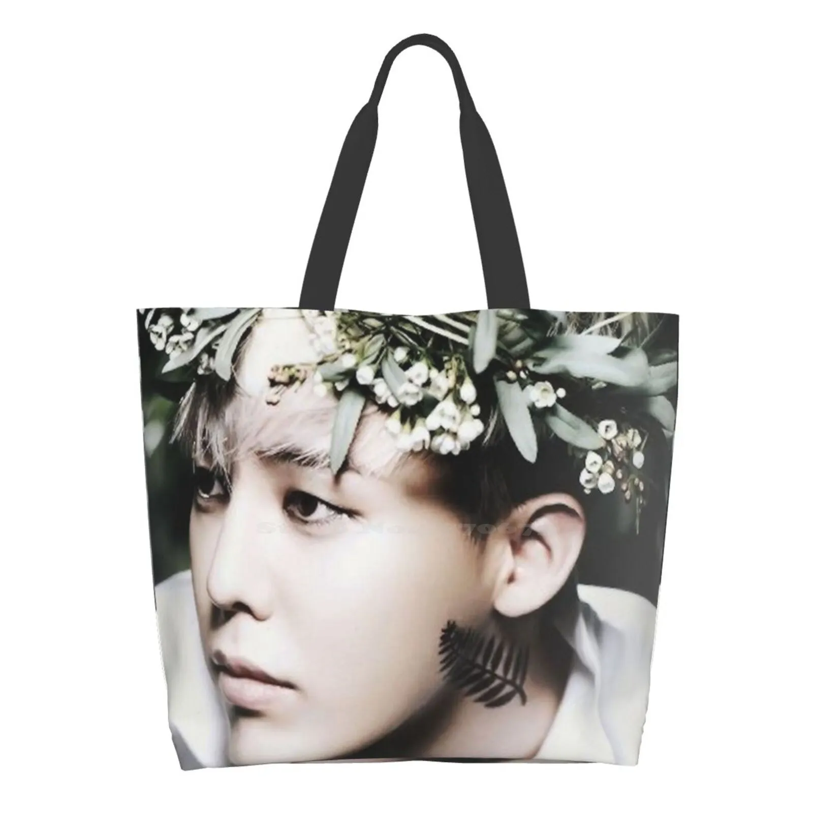 

G Dragon Printed Casual Tote Large Capacity Female Handbags G Dragon G Dragon Gdragon Gd G Dragon Kpop G Dragon K Pop Gdragon