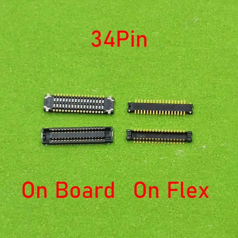 2 шт., разъем для ЖК-дисплея Samsung Galaxy A20E A202 A202F J727A J727V