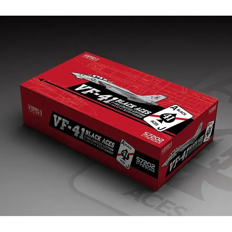 Great Wall Hobby S7202 1/72 Американский F-14A Tomcat VF-41 Black Aces — ограниченный выпуск комплект