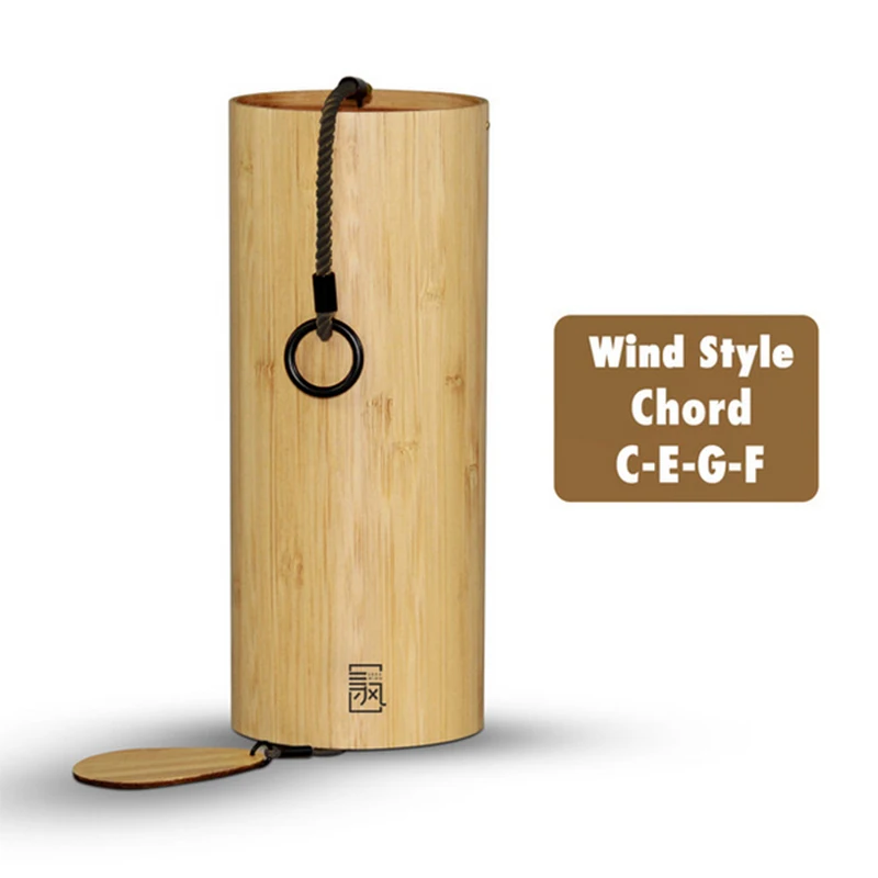 

Garden Decor Chord Wind Chimes Handmade Bamboo Wooden Music Chimes Windchime Home Room Decor Wall Decor Boho Windbell Macrame