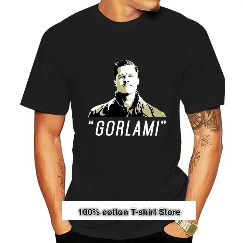 

Camiseta de Gorlami, Brad Pitt, ropa de Cine de películas, Basterds, Tarantino, Quentin, Tarantino