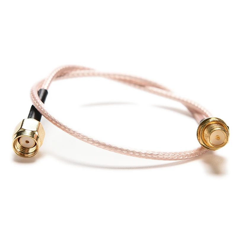 

1 шт. кабель RP SMA «папа»-«мама», зажим перегородки RG316, отрезок 30 см, SMA «папа»-«мама», Удлинительный кабель с гайкой