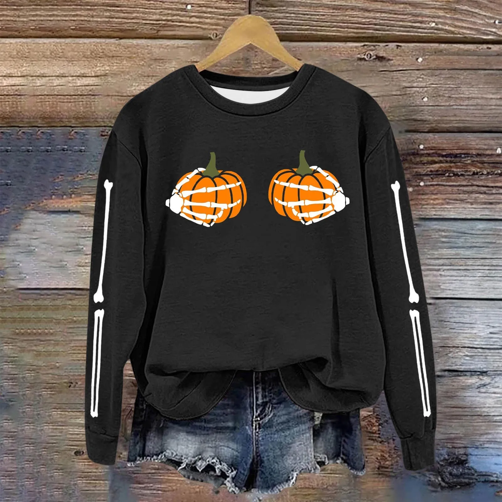 Женский осенне-зимний модный длинный вязаный свитер на шнуровке с круглым