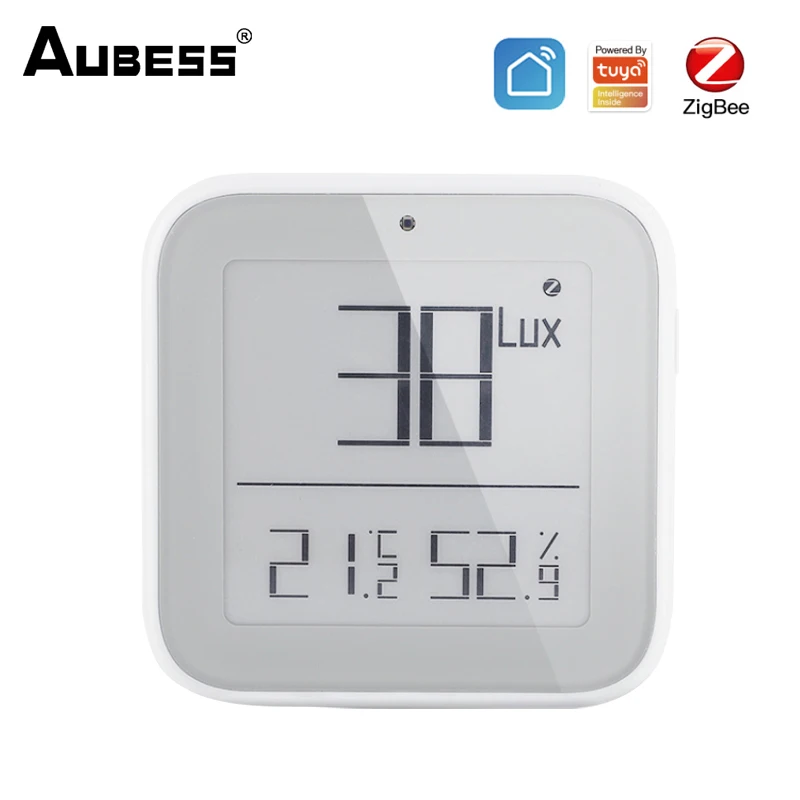 

Moes Smart ZigBee, Bluetooth-датчик яркости, датчик влажности и температуры, дистанционное управление через приложение