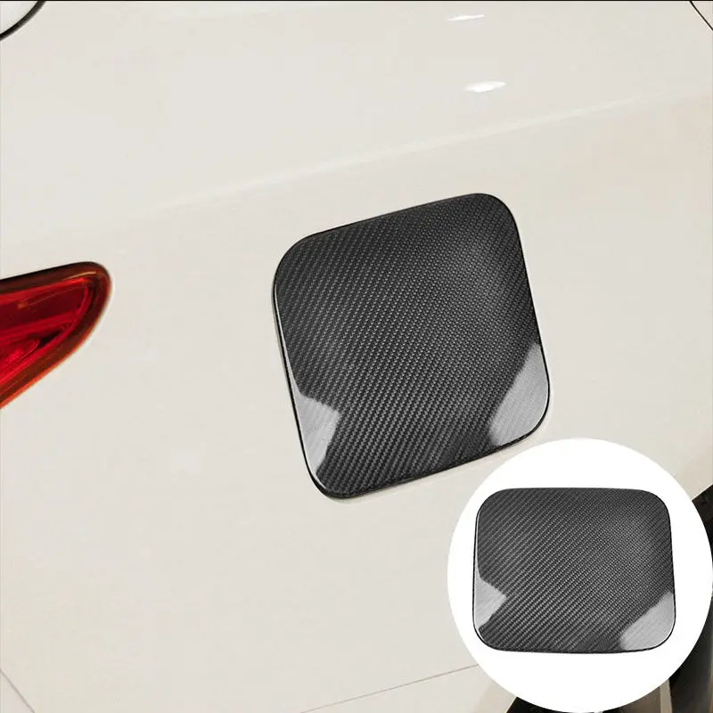 

Наружные детали из углеродного волокна для Infiniti Q50 Q50L 2016-2022, крышка топливного бака, наклейки для отделки, Стайлинг автомобиля