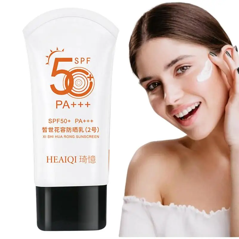 

Солнцезащитный крем SPF50, изоляционный лосьон с SPF 50 для мужчин и женщин, увлажняющий отбеливающий водонепроницаемый освежающий солнцезащитный крем