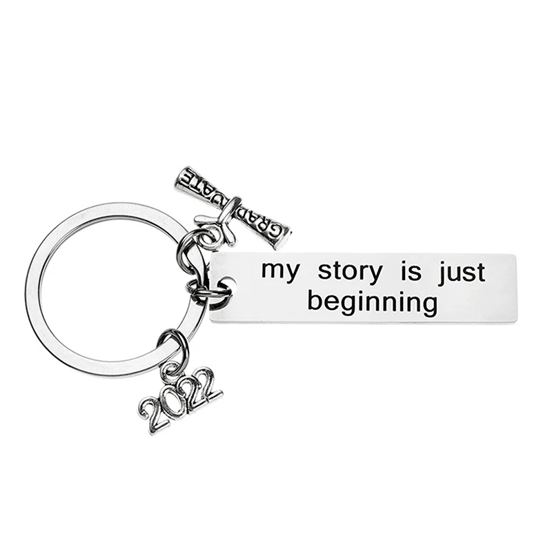 Брелок с надписью my story is just Start подарок для студентов на выпускной забавный 2022 |