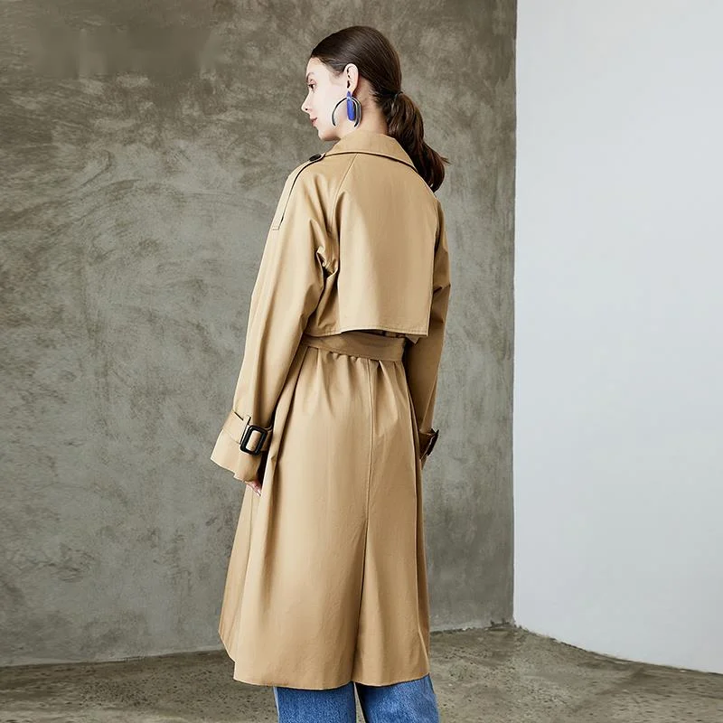 Рисунок 2 - Женский двубортный Тренч в британском стиле