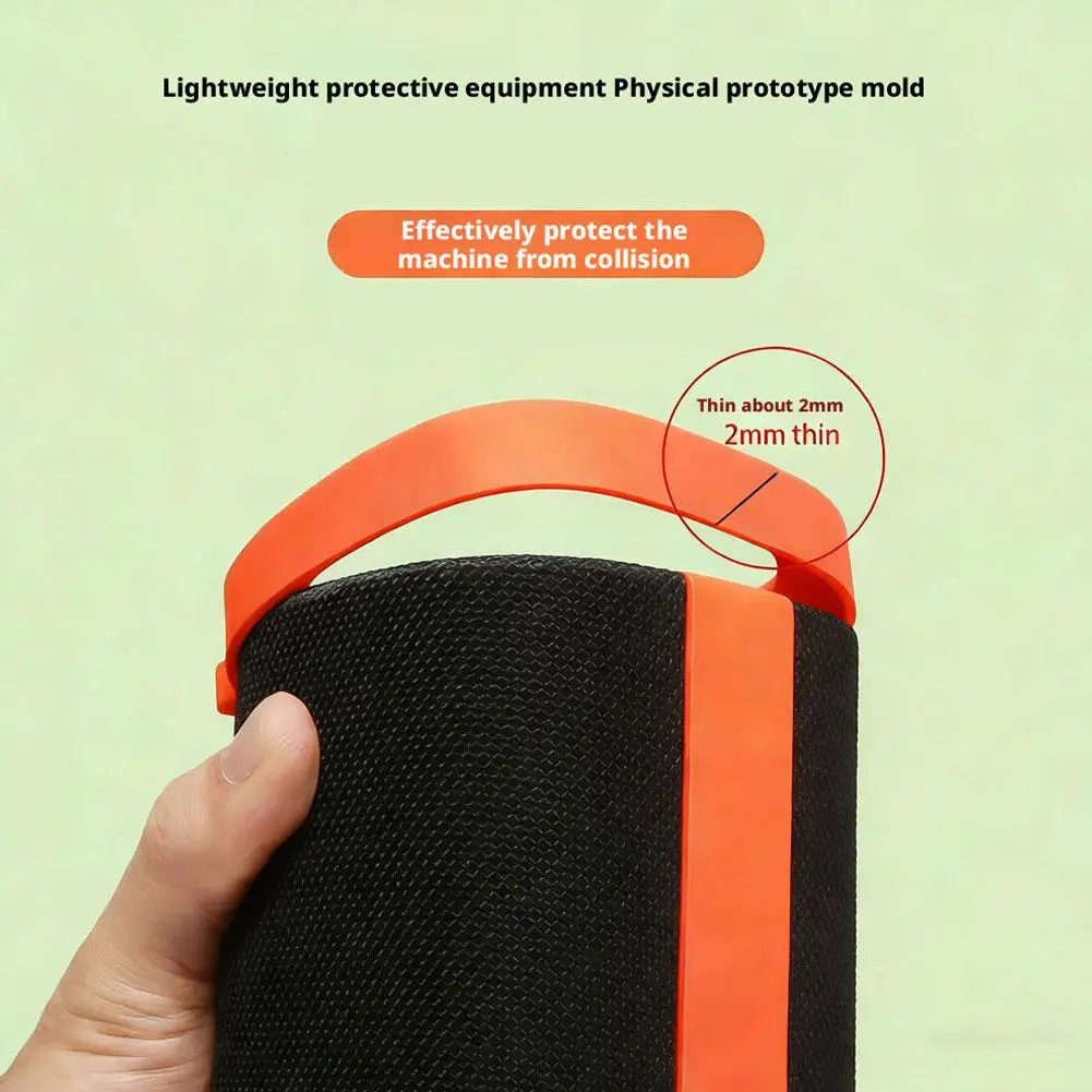 Фото Противоскользящий силиконовый чехол для колонки Xiaomi Sound Party, защитный чехол для продления срока службы устройства №2