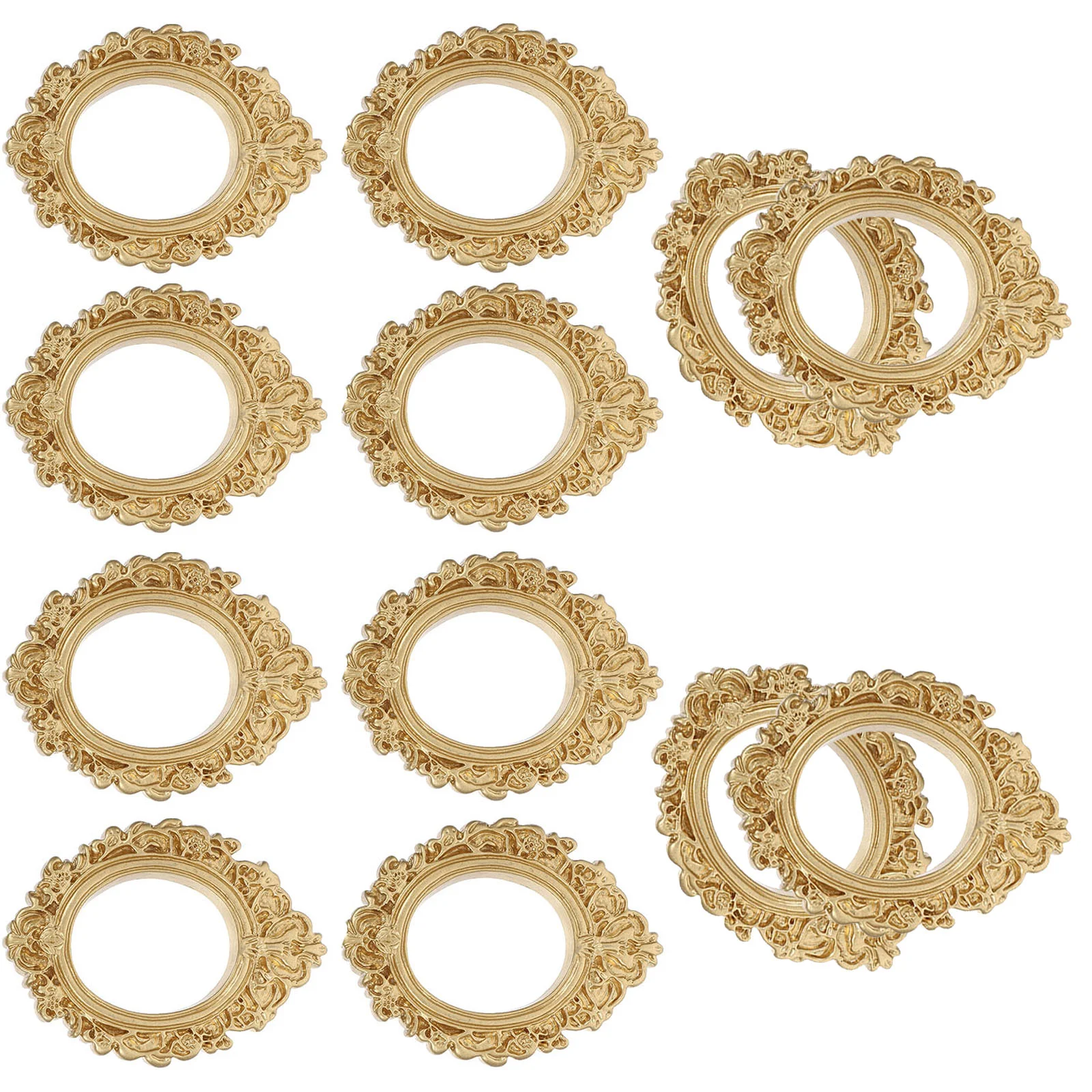 

12pcs Creative Vintage Resin DIY DIY Jewelry Making Material Tiny Picture Frame