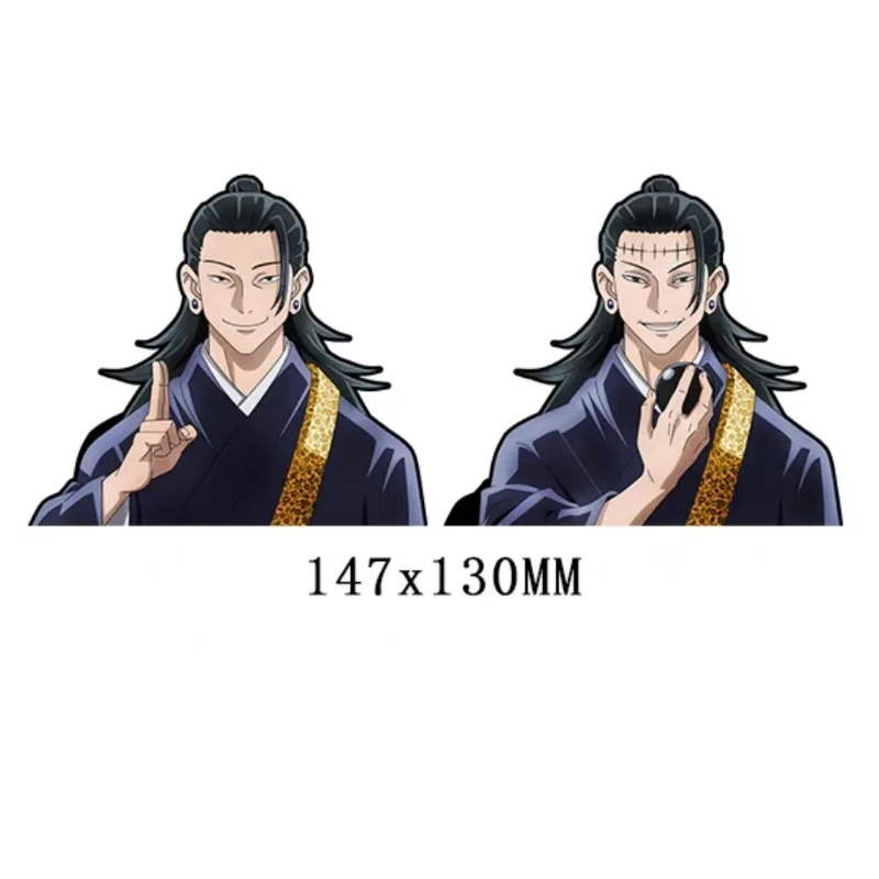 Наклейка на градиент аниме джутсу наклейка с изменением цвета Сатору годжо