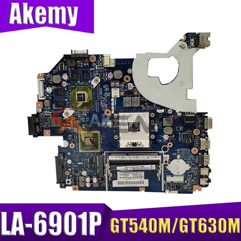 

P5WE0 LA-6901P motherboard For Acer 5750 5750G 5755 5755G laptop motherboard HM65 GT630M/GT540M original Test motherboard