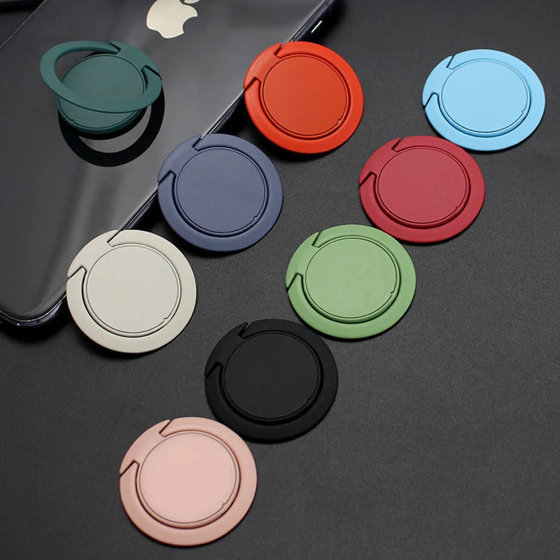 

Universal Finger Ring Holder Metal Mobile Phone Holder Stand 360 Degree Rotation Thin Desk Holder Smartphone Jewelry Accessories