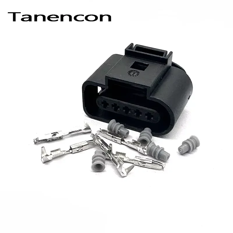 

5-контактный разъем автомобильного расходомера воздуха серии 1,5 мм 1- 969920 -1 Разъем MAFSрозетка 42123000 6Н 0973805 1J 0973705 для VW Audi