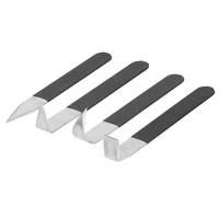 4pcs pottery sculpture tools trimming knife hand made clay art craft modelling carving polymer modeling