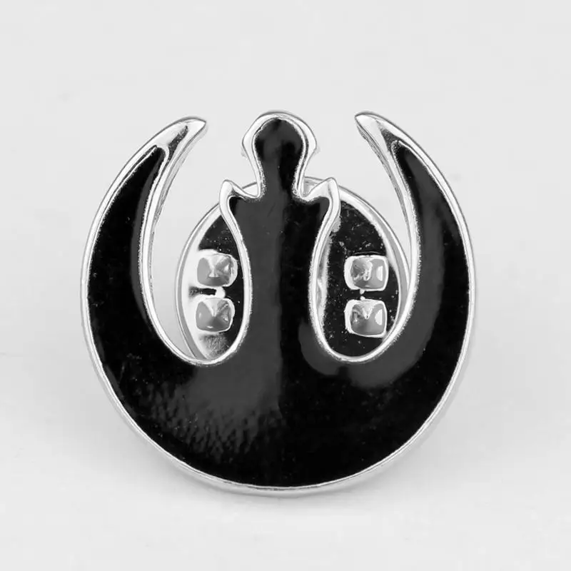 Брошь из фильма Звездные войны Sic-fi, брошь Rebel Alliance Symbel значки на лацкан, металлическая Eanmel, Значки для одежды, ювелирные аксессуары, подарки