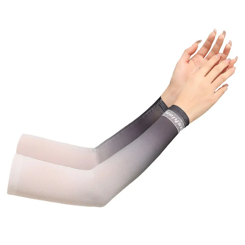 

Перчатки женские солнцезащитные из вискозы, дышащие спортивные рукава, высокая эластичность, для вождения, езды на велосипеде, с градиентом...