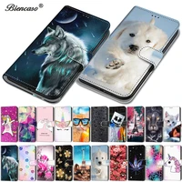 lovely animal card slot wallet flip cases for xiaomi redmi note 8 7 6 5 pro 4 4x 3 back cover for redmi 3 3s s2 y2 phone bags