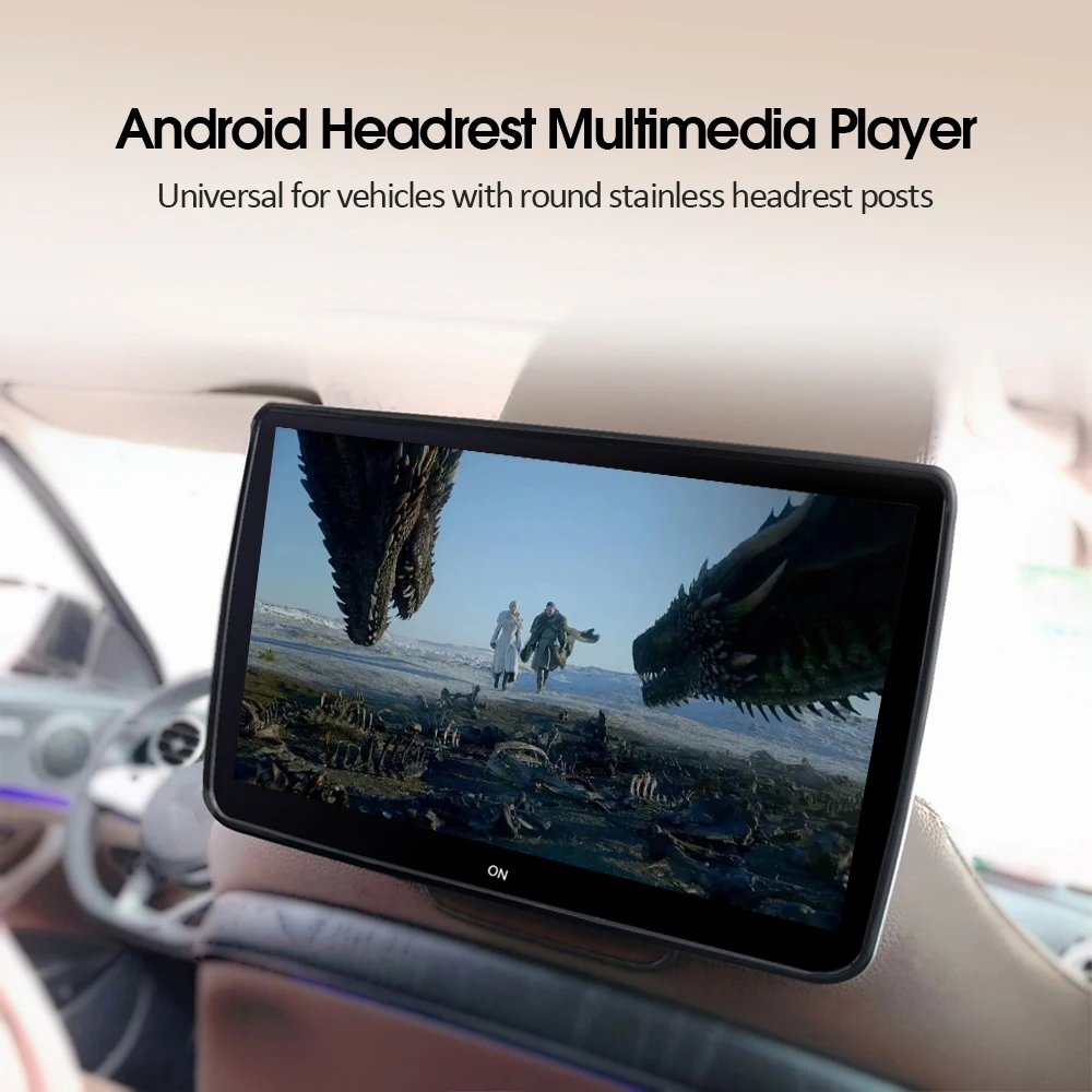 11-дюймовый подголовник с монитором Android Автомобильный ТВ-монитор для