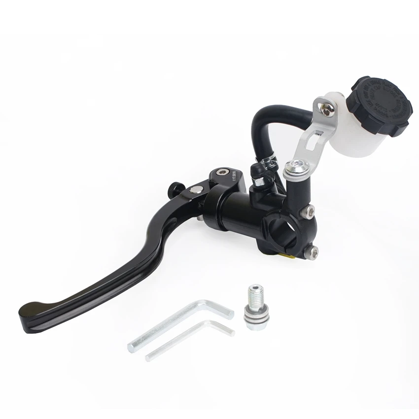 

17.5RCS Рычаг тормозной муфты Главный цилиндр мотоцикла Насос радиального монтажа Гидравлический DOT 7/8 "22 мм Ручка тормоза Racing Moto