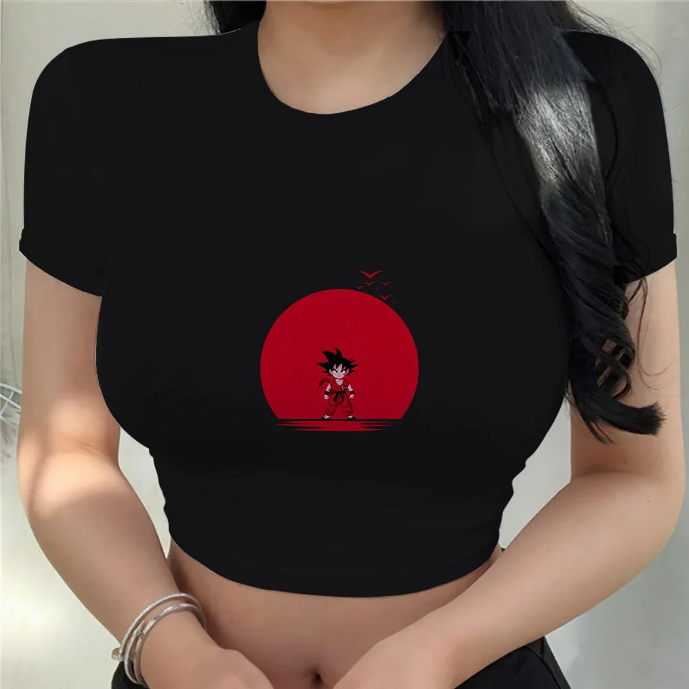 Женская футболка с принтом Драконий жемчуг Z в стиле Харадзюку