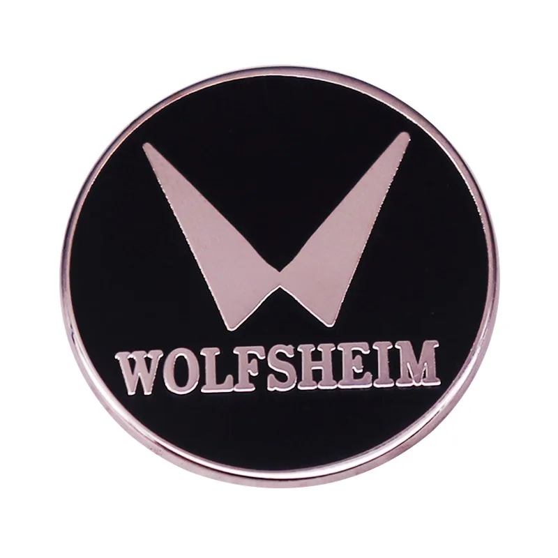 

European and American Style Pattern Enamel Pin Wrap Clothes Lapel Brooch Fine Badge Fashion Jewelry Friend Gift