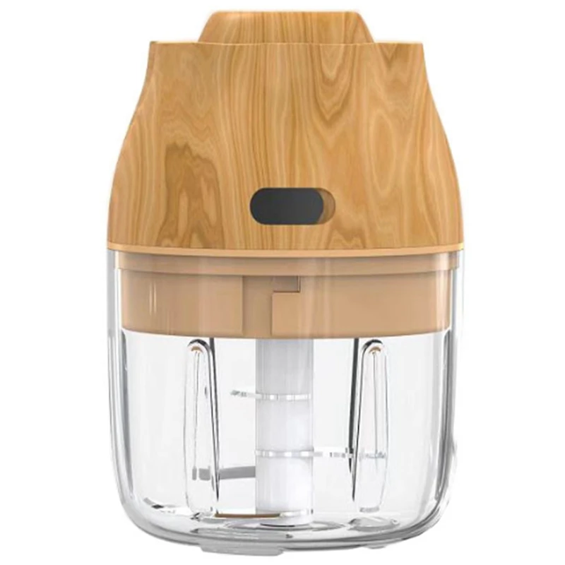 

Электрический измельчитель чеснока: портативный измельчитель для еды и овощей, измельчитель лука, небольшой беспроводной комбайн, измельч...