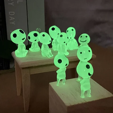 Светящиеся мини-фигурки эльфов Kodama 10 шт.