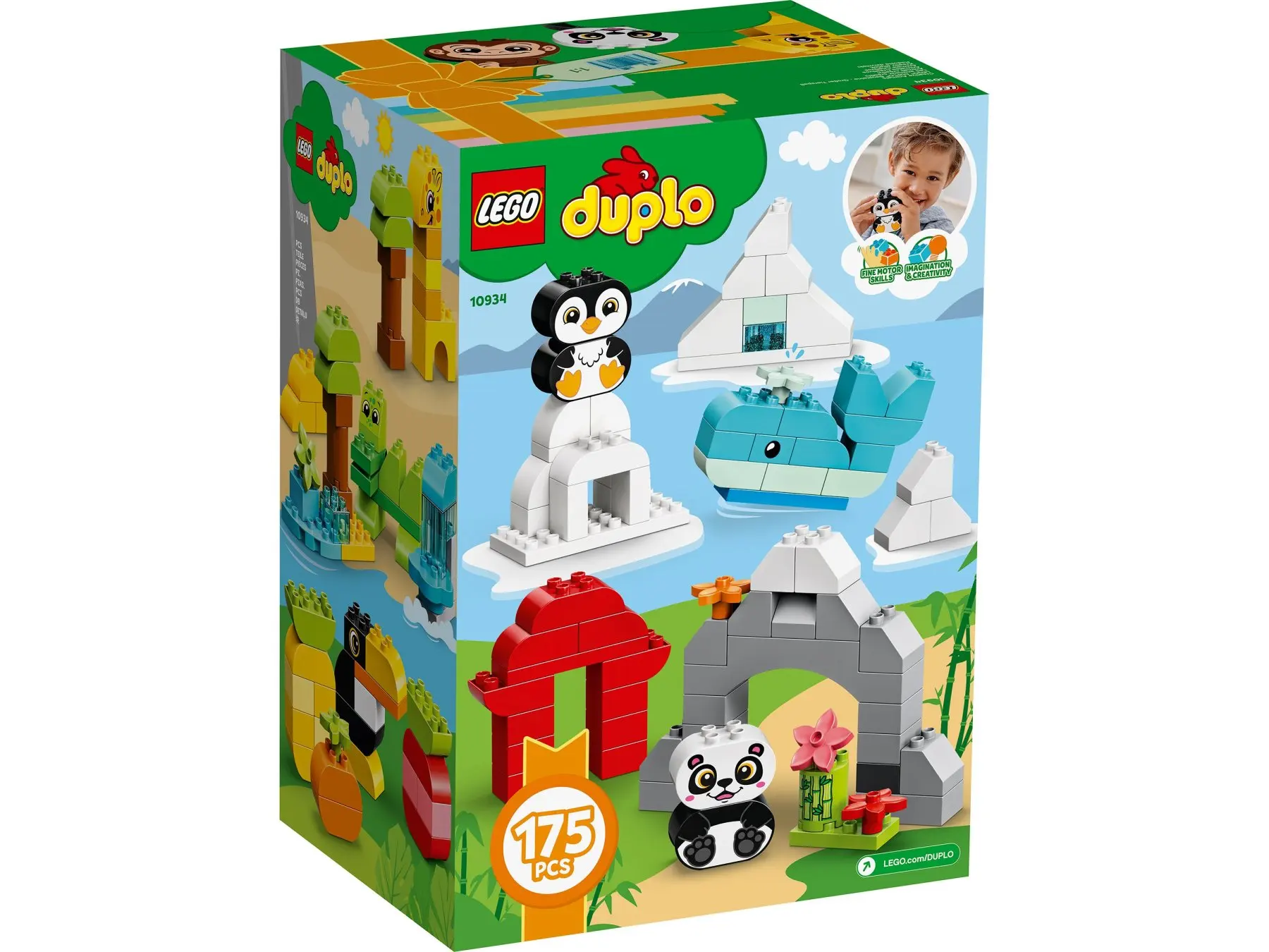 Конструктор LEGO DUPLO (ДУПЛО) 10934 Весёлые зверюшки 1+ | Игрушки и хобби
