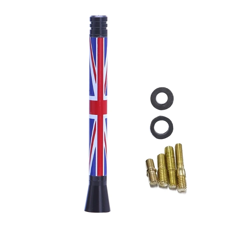 

Union Jack UK Flag Short Antenna For MINI Cooper S R55 R56 R60 Countryman